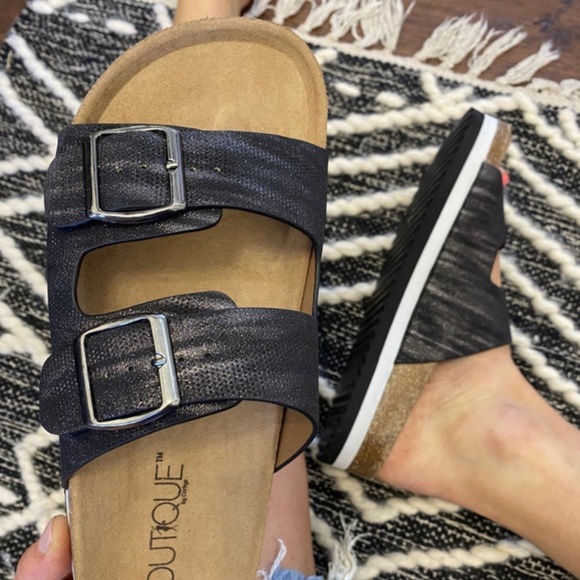 Corkys Shoes Corkys Beach Babe Flat Slip On Sandals Poshmark